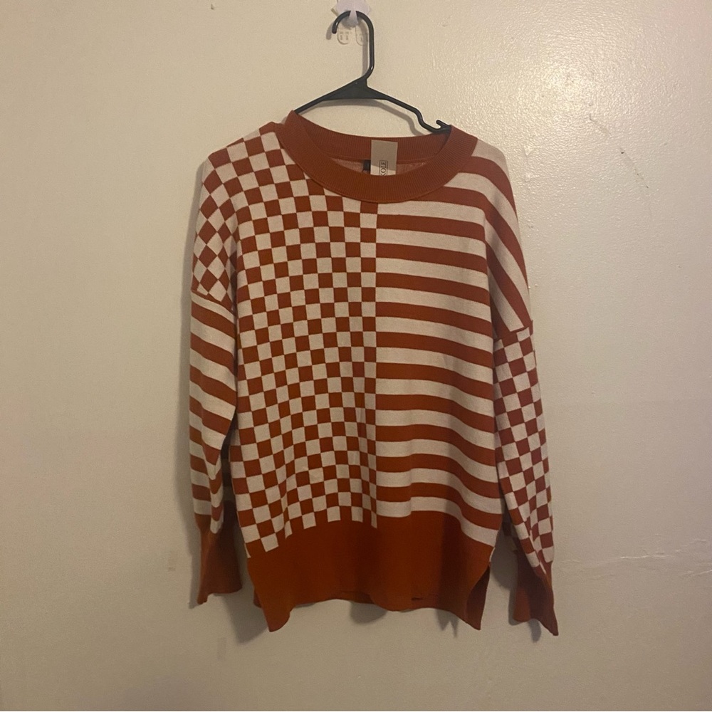 Checkered Sweater